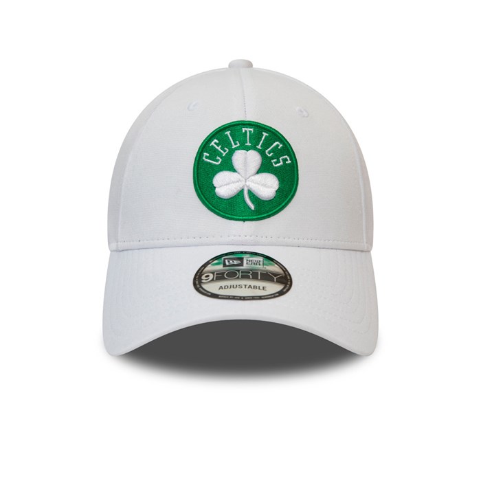 Boston Celtics Shadow Tech 9FORTY Lippis Valkoinen - New Era Lippikset Halpa hinta FI-295467